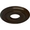 Ekena Millwork Classic Ceiling Medallion (Fits Canopies up to 7 1/4"), 12 3/8"OD x 4"ID x 1 1/8"P, Bronze CM12CLBZS - alternate 4